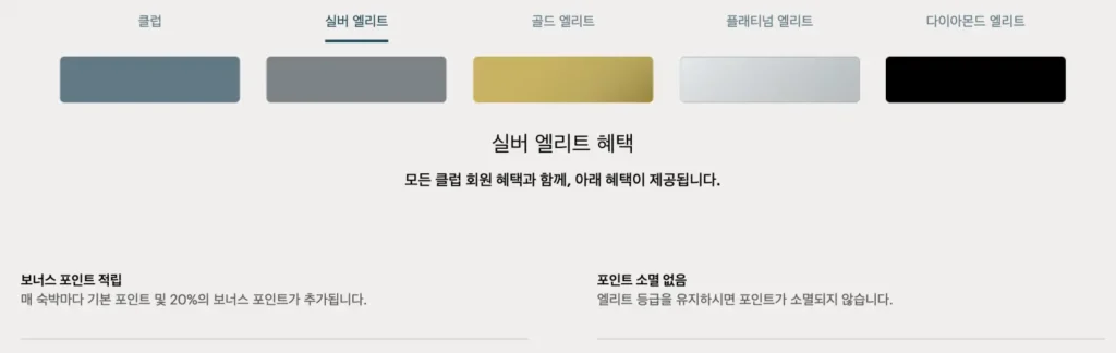 인터컨티넨탈-멤버십-실버